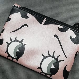 Sequined Betty Boop makeup bag